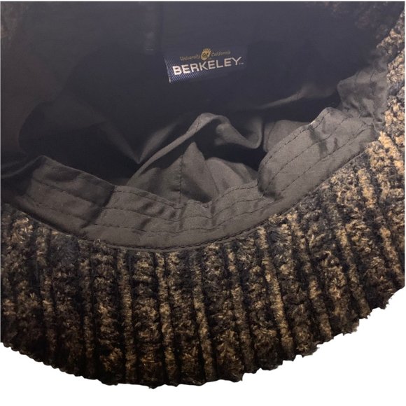 University Cal Berkeley Corduroy Paige Boy Hat Rare One Size Lined 12PE - Picture 6 of 7